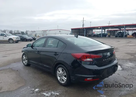 2019 Hyundai Elantra Sel from USA, damaged, VIN 5NPD84LFXKH435745
